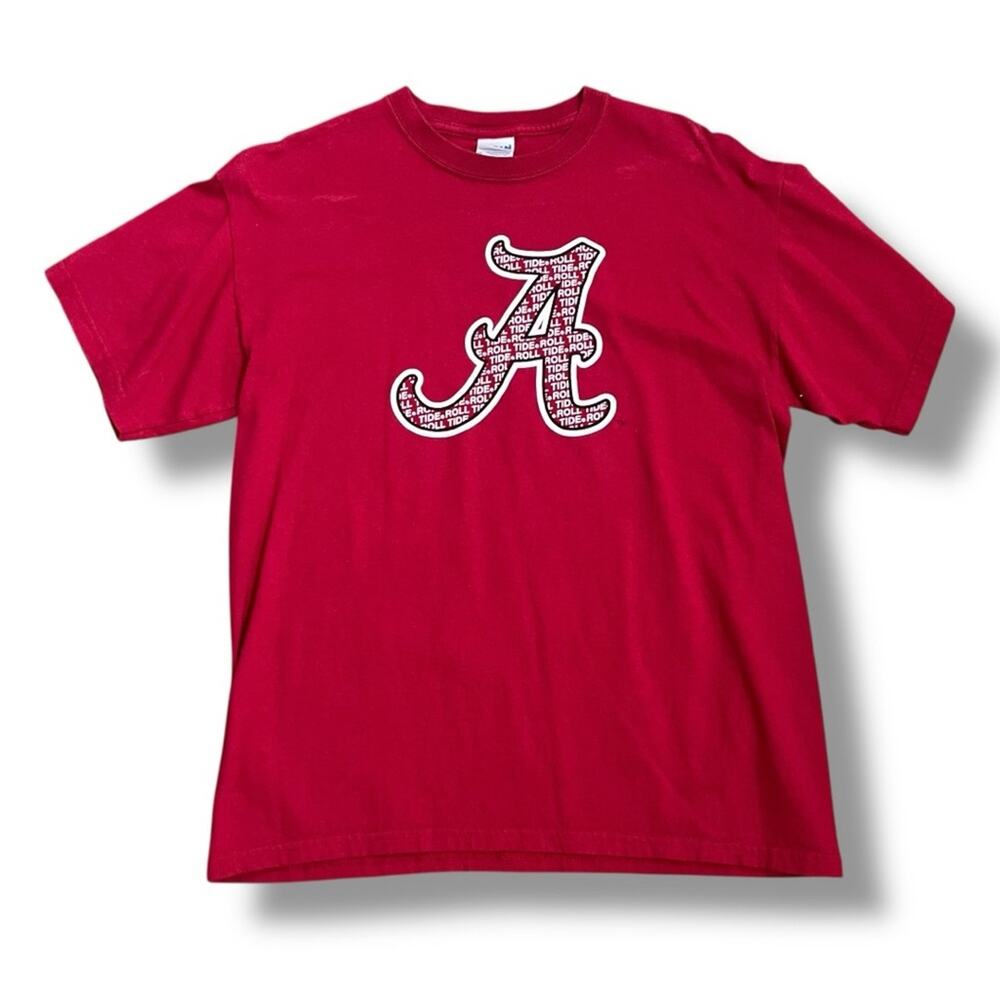 Gildan Ultra Cotton UAB Collegiate Alabama Crimson Tide T-shirt medium - Picture 4 of 5